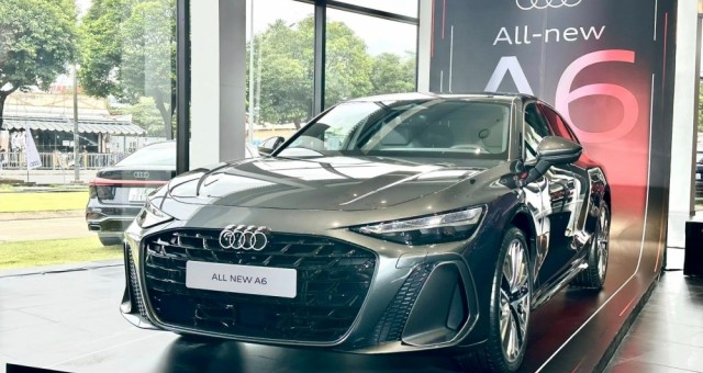 Mục sở thị Audi A6 thế hệ mới tại Việt Nam: Động cơ mild-hybrid, giá 2,799 tỷ đồng